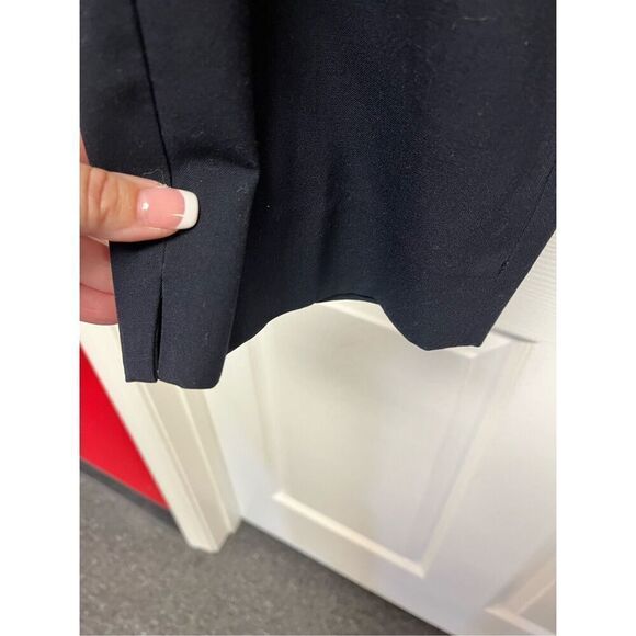 Talbots Navy Heritage Fit Ankle Pants sz 16W EUC - Picture 5 of 10